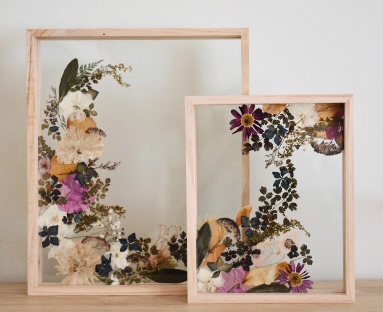 Pressed Flower Frame Art
